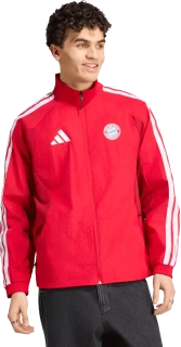 Pánská domácí bunda Adidas FC Bayern 26/27 Anthem červená