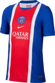 Dětský domácí fotbalový dres Nike PSG 26/27 modro-červený