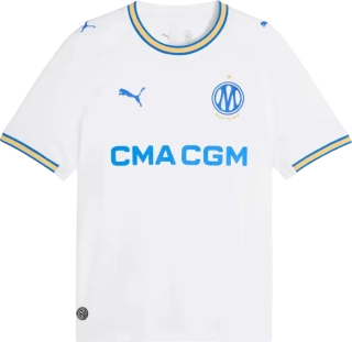 Pánský domácí fotbalový dres Puma Olympique de Marseille 26/27 bílý