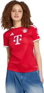 Dámský domácí fotbalový dres Adidas FC Bayern 26/27 červený