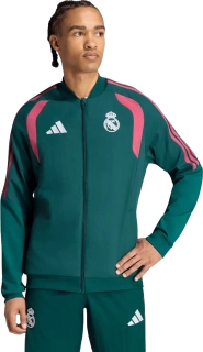 Pánská prezentační bunda Adidas Real Madrid 26/27 Competition zelená