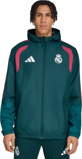 Pánská bunda Adidas Real Madrid 26/27 Competition zelená