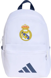 Dětský batoh Adidas Real Madrid 26/27 bílý 12 litrů
