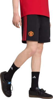 Pánské froté šortky Adidas Manchester United 26/27 DNA černé