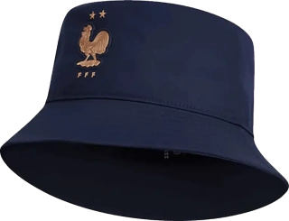 Unisex fotbalový klobouk Nike Francie 2026 Apex modrý