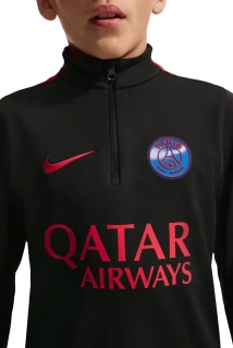 Dětská tréninková mikina Nike PSG 26/27 Strike Drill černá