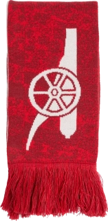 Unisex fotbalová šála Adidas Arsenal FC 26/27 červená 134x16