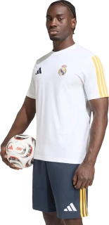 Pánské tričko Adidas Real Madrid 26/27 DNA krátký rukáv bílé