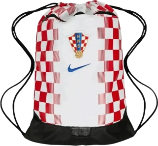 Unisex sportovní vak Nike Chorvatsko 2026 Academy 18 litrů bílo-červený