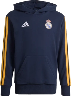Dětská mikina s kapucí Adidas Real Madrid 26/27 modrá