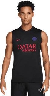 Pánské tričko bez rukávů Nike PSG 26/27 Strike černé