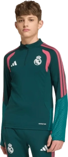 Dětská tréninková mikina Adidas Real Madrid 26/27 Competition zelená