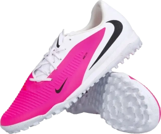 Pánské kopačky turfy Nike Phantom 6 Low Academy TF bílo-růžové