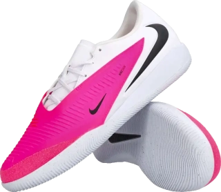 Pánské sálové kopačky Nike Phantom 6 Low Academy IC bílo-růžové