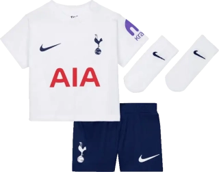 Dětská domácí fotbalová souprava Nike Tottenham Hotspur 26/27 kojenci bílá
