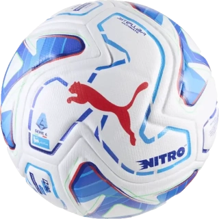 Fotbalový míč Puma Stellar Nitro Ultimate Serie A 26/27 velikost 5 bílý2