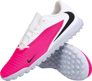 Pánské kopačky turfy Nike Phantom 6 Low Club TF bílo-růžové