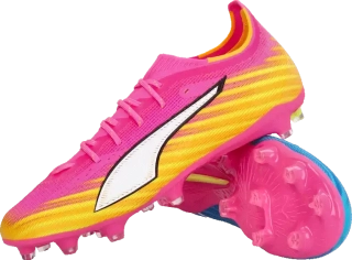 Pánské kopačky lisovky Puma Ultra 6 Pro FG/AG růžové
