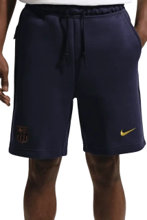Pánské flísové šortky Nike FC Barcelona 26/27 Tech Fleece modré