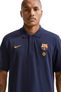 Pánská košile Nike FC Barcelona 26/27 Club Polo modrá