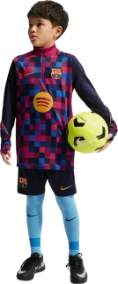 Dětská tréninková mikina Nike FC Barcelona 26/27 Strike vícebarevná