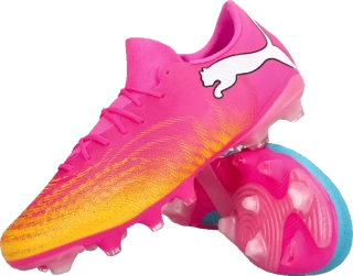 Pánské kopačky lisovky Puma Future 9 Match Low FG/AG růžové