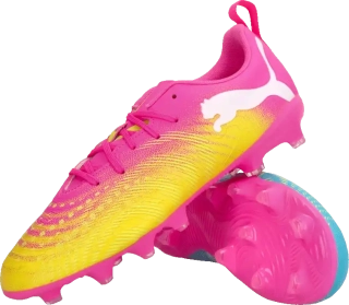 Dětské kopačky lisovky Puma Future 9 Play FG/AG růžové