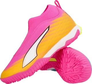 Dětské kopačky turfy Puma Ultra 6 Match+ LL TT Mid BTK růžové