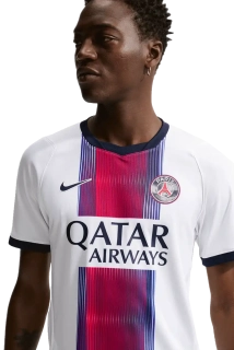 Pánský venkovní fotbalový dres Nike PSG 26/27 bílý