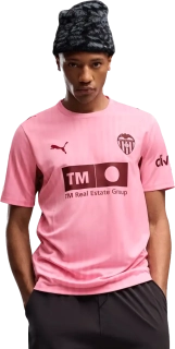 Pánský třetí fotbalový dres Puma Valencia CF 26/27 růžový