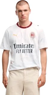 Pánský venkovní fotbalový dres Puma AC Milan 26/27 bílý