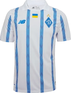 Pánský domácí fotbalový dres New Balance Dynamo Kyjev 26/27 bílý