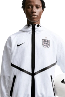 Pánská reprezentační bunda Nike Anglie 2026 Anthem bílá