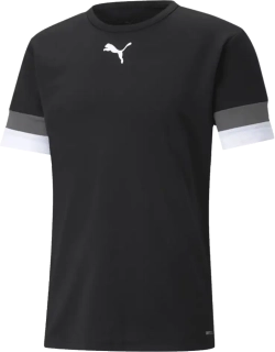 Dětský fotbalový dres Puma teamRISE černý