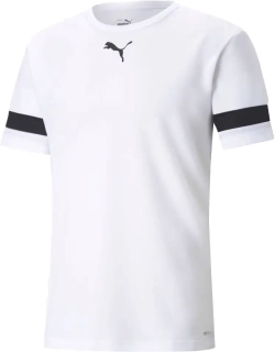 Dětský fotbalový dres Puma teamRISE bílý