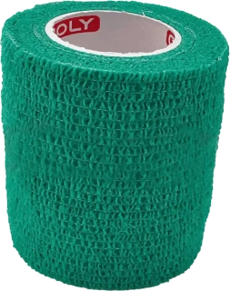 Elastické obinadlo Copoly 5cm x 4,5m zelené