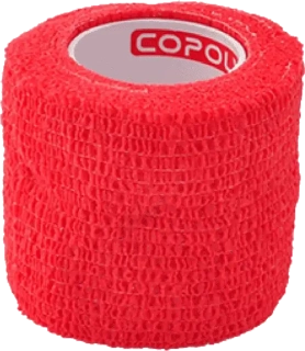 Elastické obinadlo Copoly 5cm x 4,5m červené