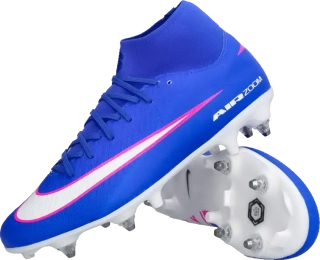 Pánské kolíky Nike Zoom Mercurial Superfly 10 Academy SG-Pro AC modré