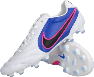 Pánské kopačky lisovky Nike Tiempo Ligera Pro FG bílé