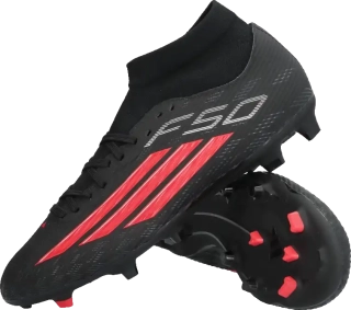Pánské kopačky lisovky Adidas F50 League Mid FG/MG černé2