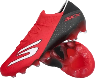 Pánské kopačky lisovky Skechers SKX 02 Elite FG červené