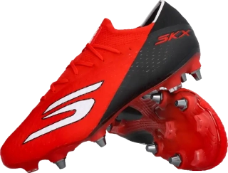 Pánské kopačky kolíky Skechers SKX 02 Elite SG červené