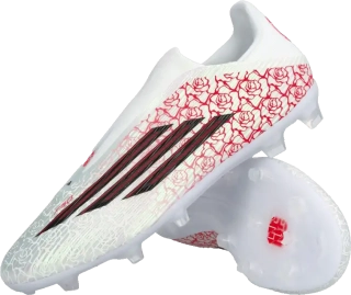 Pánské kopačky lisovky Adidas F50 League Lamine Yamal LL FG/MG bílé
