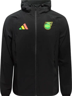 Pánská cestovní bunda Adidas Jamajka 2026 Tiro Travel Full-Zip černá