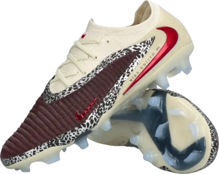 Pánské kopačky lisovky Nike Phantom 6 Low Elite FG bordo-bílé
