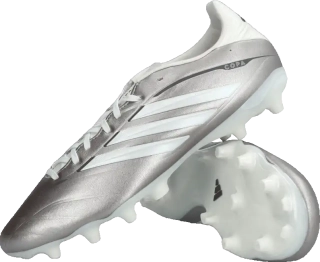Pánské kopačky lisovky Adidas Copa Pure IV League FG stříbrné