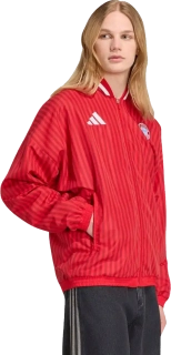 Pánský sportovní top Adidas FC Bayern 26/27 Track Top Full-Zip červený