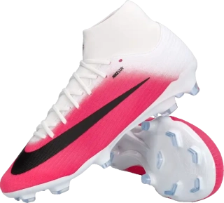 Pánské lisovky Nike Zoom Mercurial Superfly 11 Academy FG/MG bílo-růžové