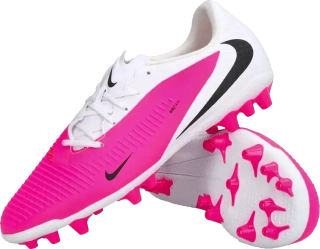 Pánské kopačky lisovky Nike Phantom 6 Low Academy AG bílo-růžové