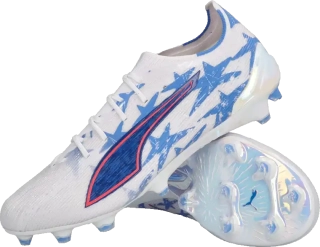 Pánské lisovky Puma Ultra 6 Ultimate KidSuper x Christian Pulisic FG bílé
